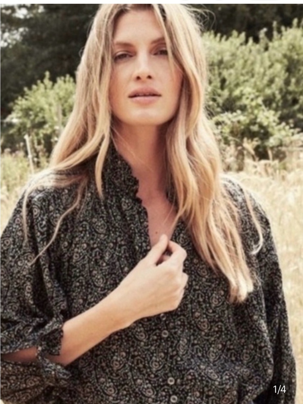 Doen Paisley Blouse M